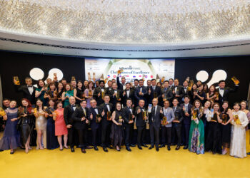 Influential Brands® celebrates Asia’s finest in business excellence at the Fullerton Hotel