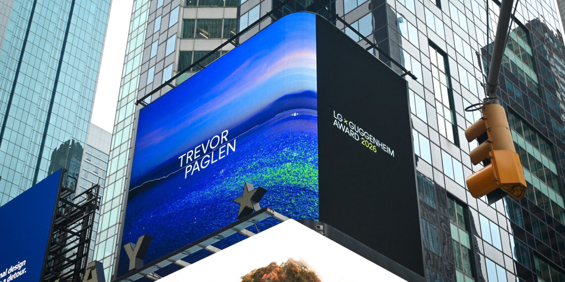 A Visual Tribute to Trevor Paglen to be Featured in the Heart of New York, London, and Seoul to Celebrate the 2026 LG Guggenheim Award