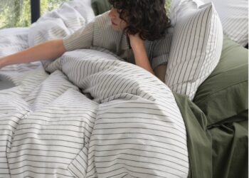 Bedsure Launches PureWoven™ Striped Washed Cotton Duvet Cover Set Crafted for Breathable, All-Season Comfort