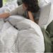 Bedsure Launches PureWoven™ Striped Washed Cotton Duvet Cover Set Crafted for Breathable, All-Season Comfort