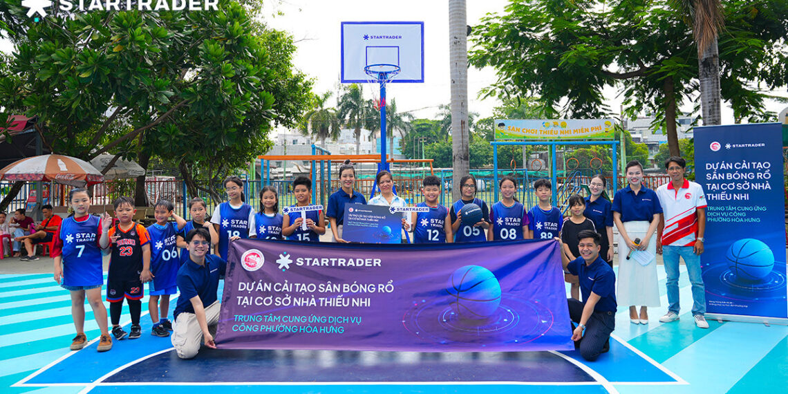 STARTRADER Transforms Basketball Court for 10,000 Youth Annually in Vietnam