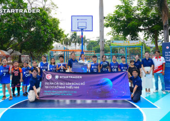 STARTRADER Transforms Basketball Court for 10,000 Youth Annually in Vietnam