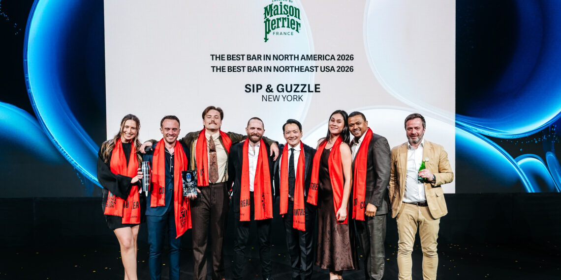 NEW YORK’S SIP & GUZZLE IS NAMED THE BEST BAR IN NORTH AMERICA AT NORTH AMERICA’S 50 BEST BARS 2026