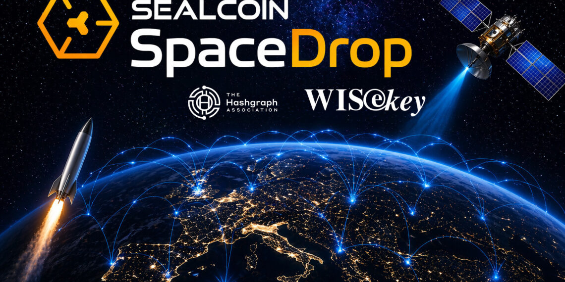 WISeKey’s SEALCOIN Launches “Spacedrop” for the Machine-driven Economy
