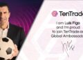 Luis Figo Named Global Brand Ambassador for TenTrade