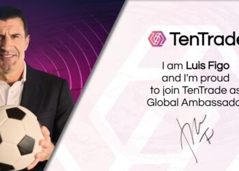 Luis Figo Named Global Brand Ambassador for TenTrade
