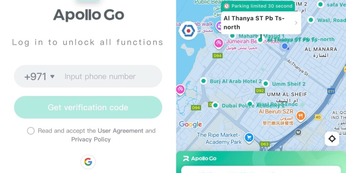 Baidu’s Apollo Go Commences Fully Driverless Commercial Ride-Hailing in Dubai, Partners with Dubai Taxi Company