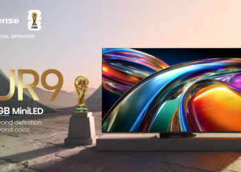Hisense Unveils UR9 Series, Defining the Next Era of True RGB MiniLED Display