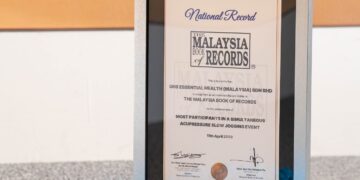 USANA Malaysia Launches New Vitamin D Supplement with Record-Breaking Jogging Event, Earning Malaysia Book of Records Title