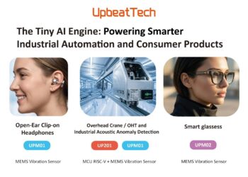 Upbeat Technology to Showcase World’s Smallest AI-Powered MEMS Vibration Sensors at Sensors Converge 2026
