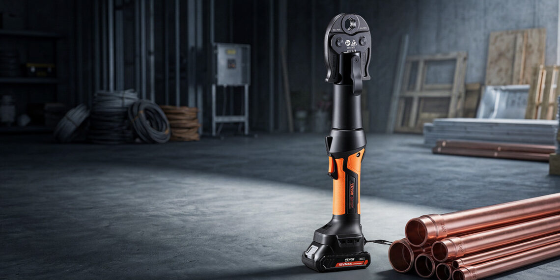 VEVOR’s New Compact ProPress Tool Cuts Pipe Connection Time by Up to 60%–No Premium Price Required