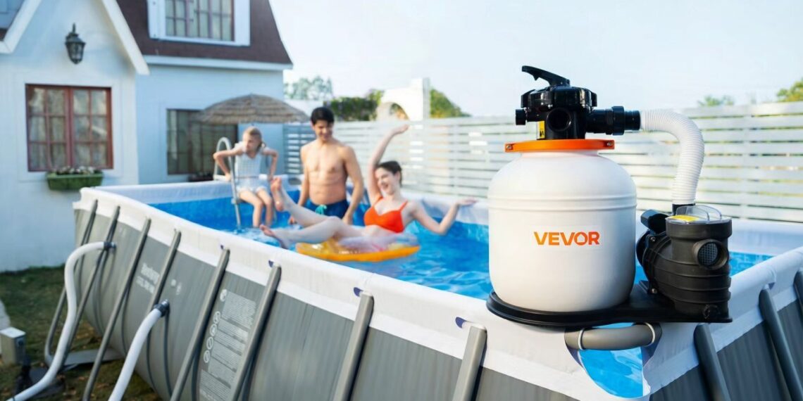 VEVOR Launches New FlashPure Sand Filter Pump, Featuring Up to 6X* Faster Filtration to Rescue Summer Weekends