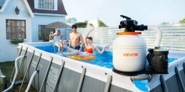 VEVOR Launches New FlashPure Sand Filter Pump, Featuring Up to 6X* Faster Filtration to Rescue Summer Weekends