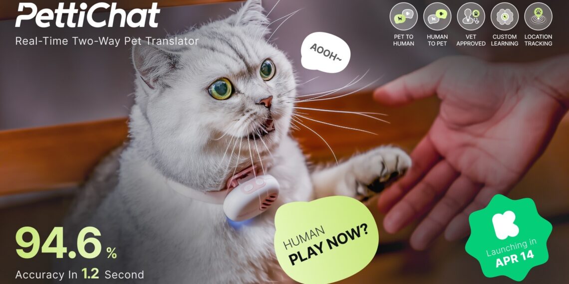 PettiChat Launches World’s First Real-Time Pet Translator on Kickstarter: Start a Real Conversation with Your Pet