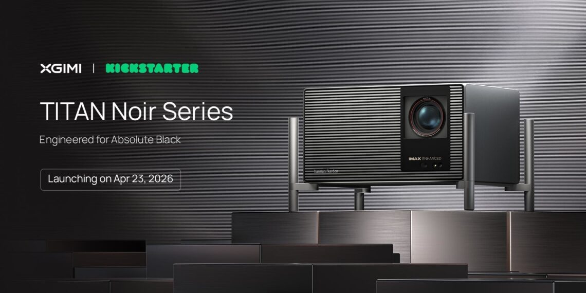XGIMI Opens Orders For TITAN Noir Series 4K Projectors Featuring the World’s First Dual Intelligent Iris System
