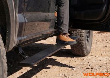 Wolfbox Expands Beyond Dash Cams with E-RB01 Power Running Boards, Combining Smart Automation and High Durability