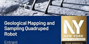 Deepvein Mining Tech Wins NY Product Design Gold for Exploration Robotics
