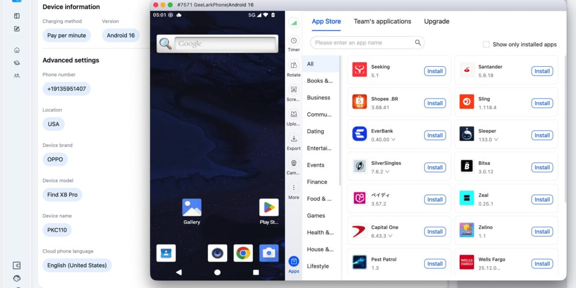 GeeLark Launches Android 16 Cloud Phones for Scalable Social Media Operations