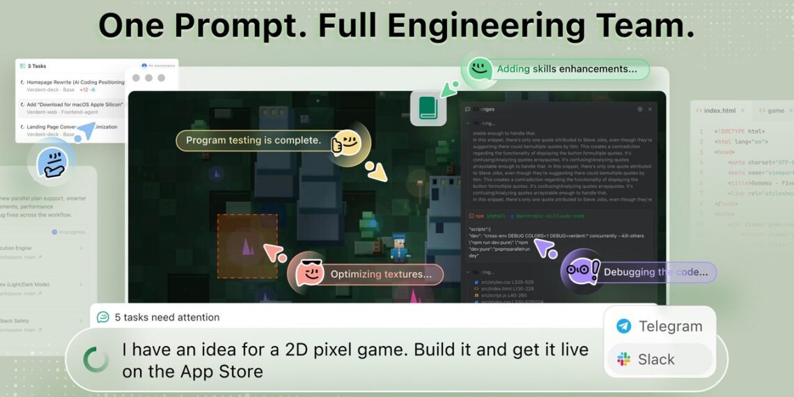 Verdent: The World’s First AI Engineering Team for Builders