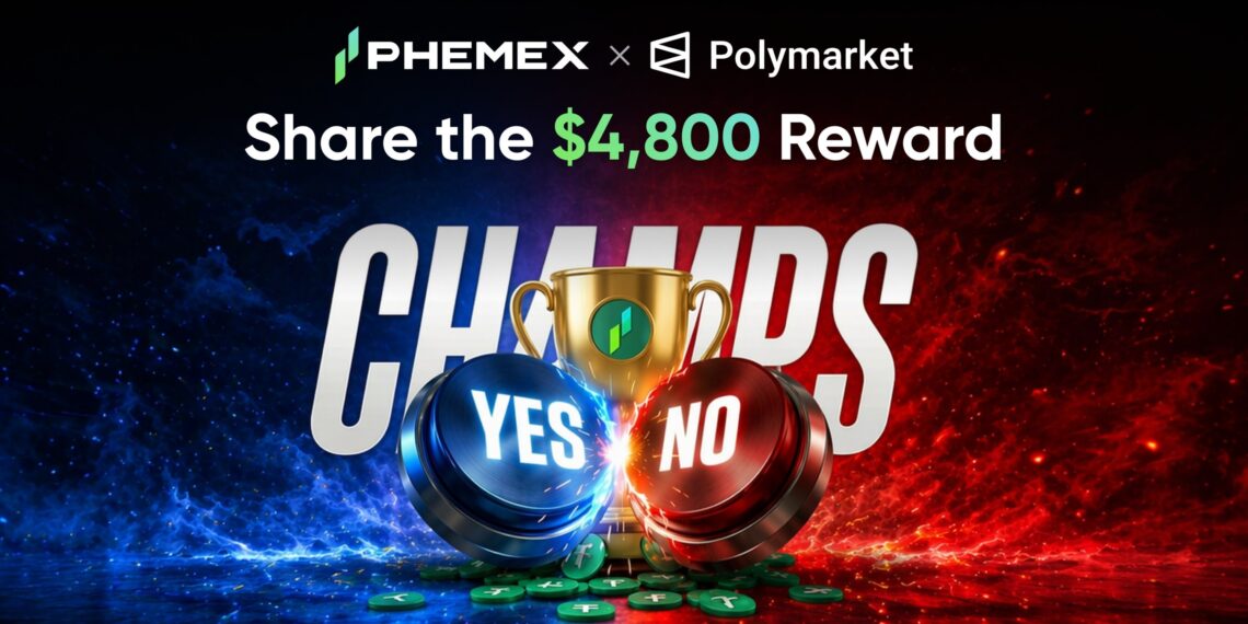 Phemex Launches Prediction Market Powered by Polymarket, Introduces Month-Long Forecasting Championship