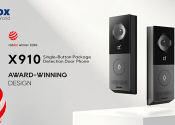Akuvox X910 Claims Red Dot Award 2026: the World’s First AI-powered Parcel Detection Smart Intercom Revolutionizes Luxury Home Access