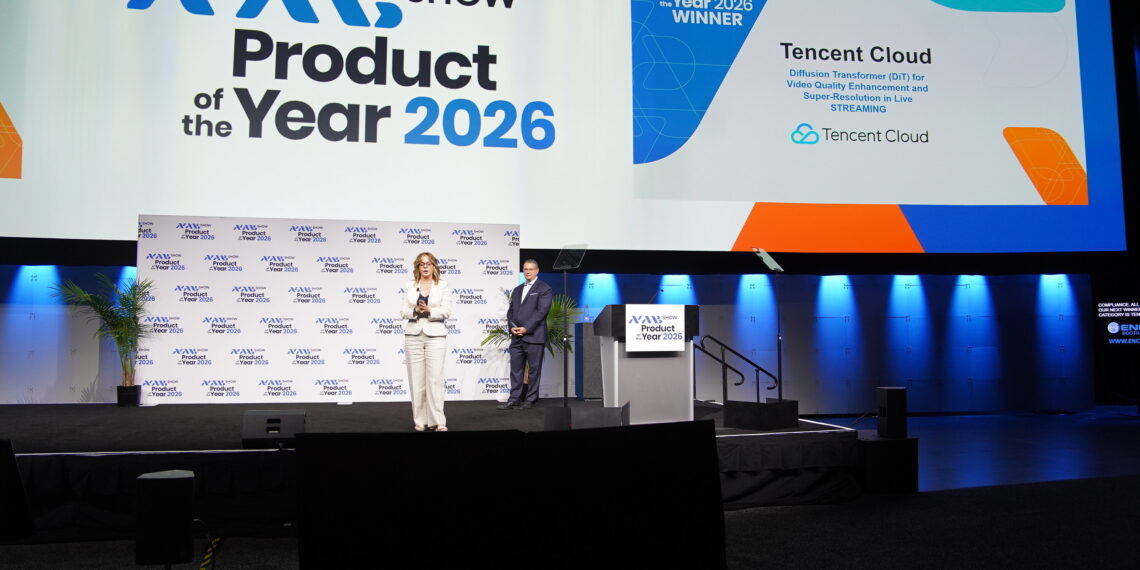 Tencent Cloud Recognized for Transforming the Future of Media at the 2026 NAB Show Product of the Year Awards