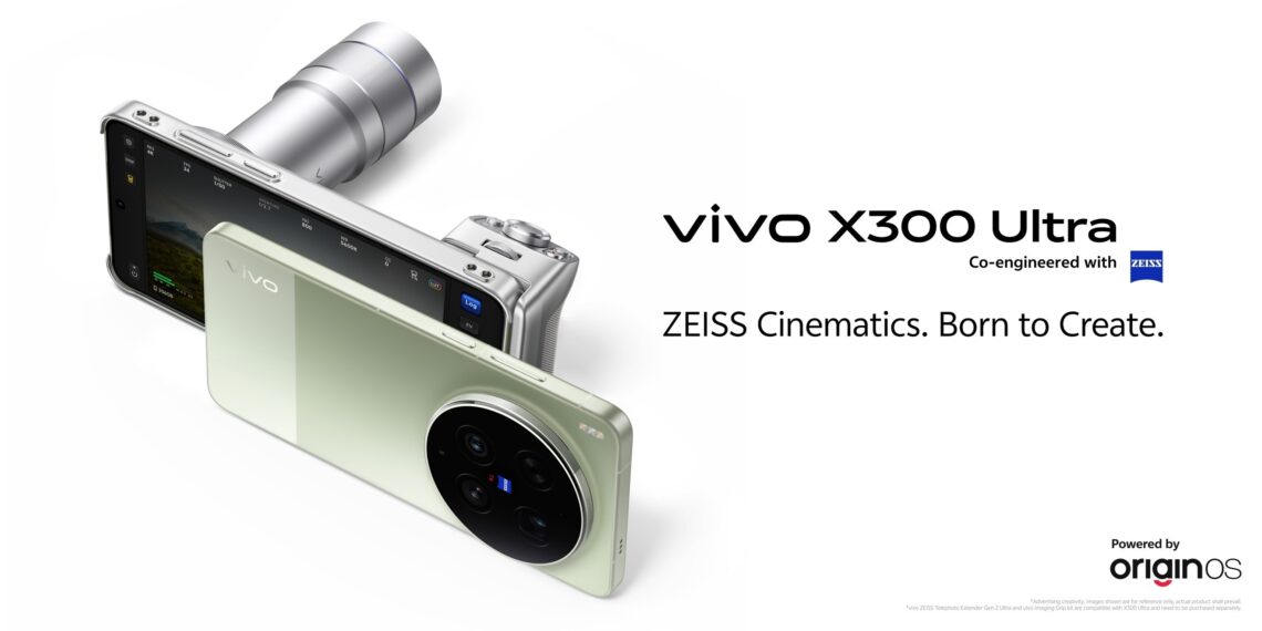 vivo Launches X300 Ultra Globally: A Professional Creative Powerhouse Featuring ZEISS Master Lenses Collection