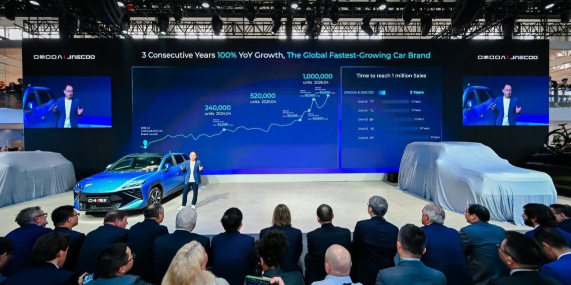 OMODA & JAECOO Celebrates 3-Year Anniversary and Unveils New Million Strategy at Beijing Auto Show 2026