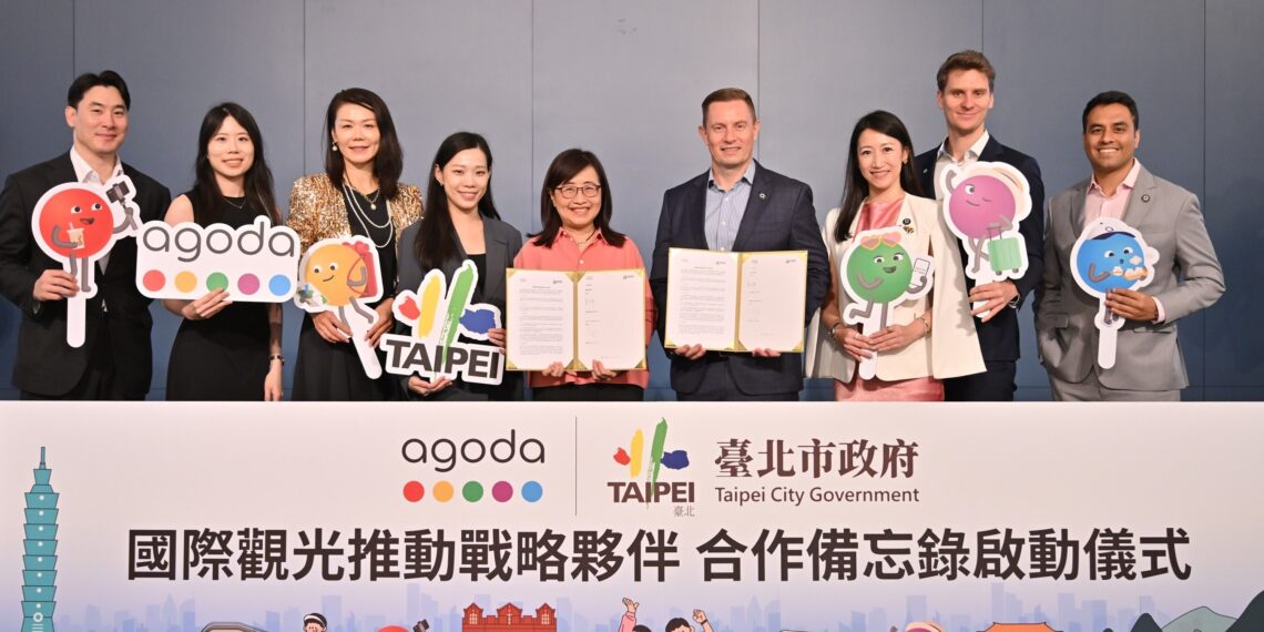 Agoda Establishes Strategic Partnership with Taipei City Government, Promoting International Tourism Development