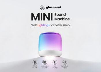 Glocusent N18 Mini Sound Machine Hits Kickstarter Goal in 14 Days with 117 Backers from 17 Countries