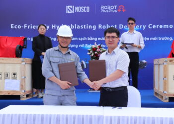 RobotPlusPlus Delivers Eco-Friendly Hydroblasting Robots to NOSCO Shipyard in Vietnam