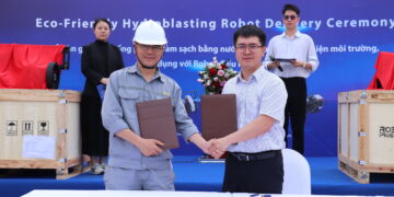 RobotPlusPlus Delivers Eco-Friendly Hydroblasting Robots to NOSCO Shipyard in Vietnam
