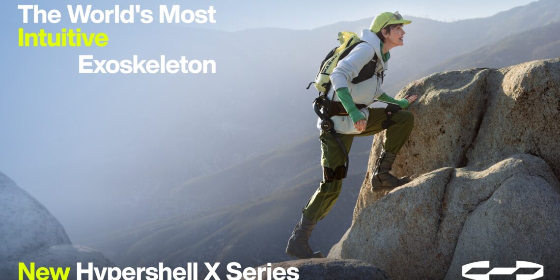 WORLD’S MOST INTUITIVE EXOSKELETON: HYPERSHELL INTRODUCES THE NEW HYPERSHELL X SERIES