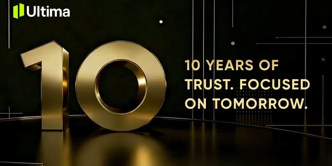 Ultima Markets Celebrates 10th Anniversary
