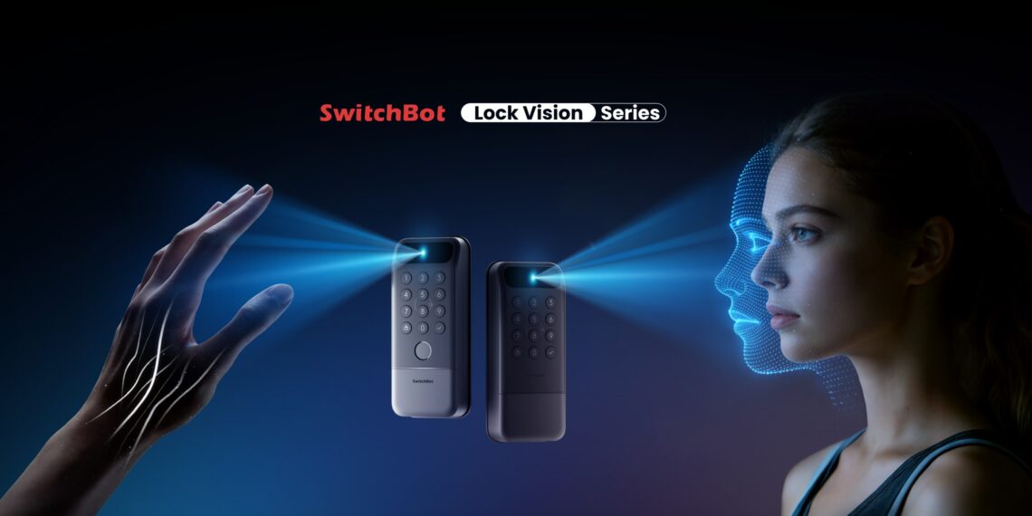 SwitchBot Launches Lock Vision Series, the World’s First Smart Deadbolt Locks with 3D Structured-Light Facial Recognition