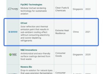 i2Cool Named to Cleantech Group’s 2026 APAC Cleantech 25