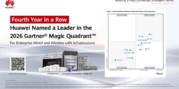Huawei Named a Leader in the 2026 Gartner® Magic Quadrant™ for Enterprise Wired and Wireless LAN Infrastructure for the Fourth Year in a Row