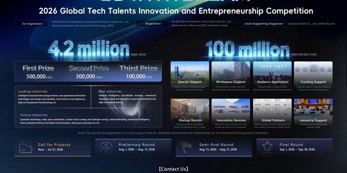 Xinhua Silk Road: Anhui launches innovation and entrepreneurship contest to attract global sci-tech talents