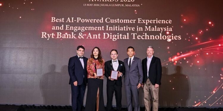 Ant Digital Technologies and Ryt Bank Win Best AI-Powered Customer Experience Award in Malaysia