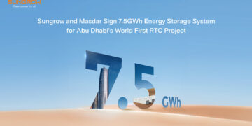 Sungrow and Masdar Sign 7.5GWh Energy Storage System for Abu Dhabi’s World First RTC Project