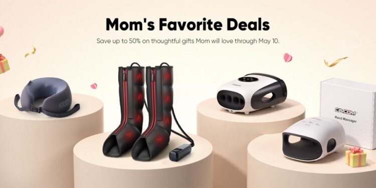 Hand Numbness and Pain Become New Concern for Modern Mothers; CINCOM Hand Massager Emerges as Mother’s Day Gift Favorite