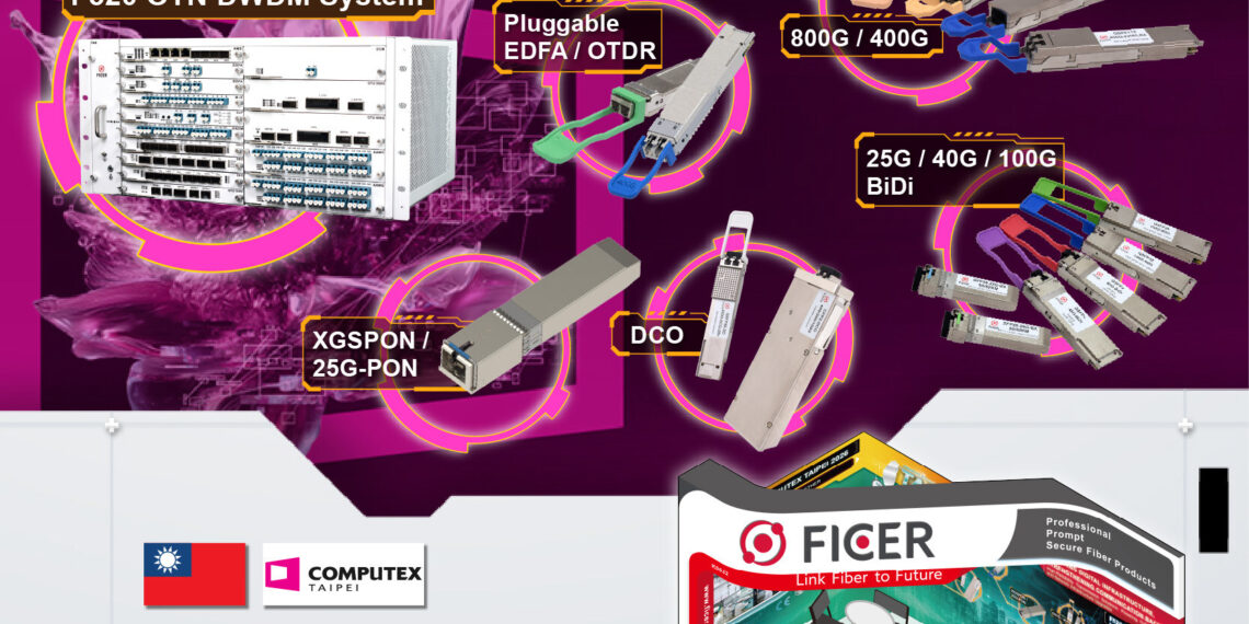 FICER Powering Digital Infrastructure, Strengthening Communication Backbones at COMPUTEX Taipei 2026