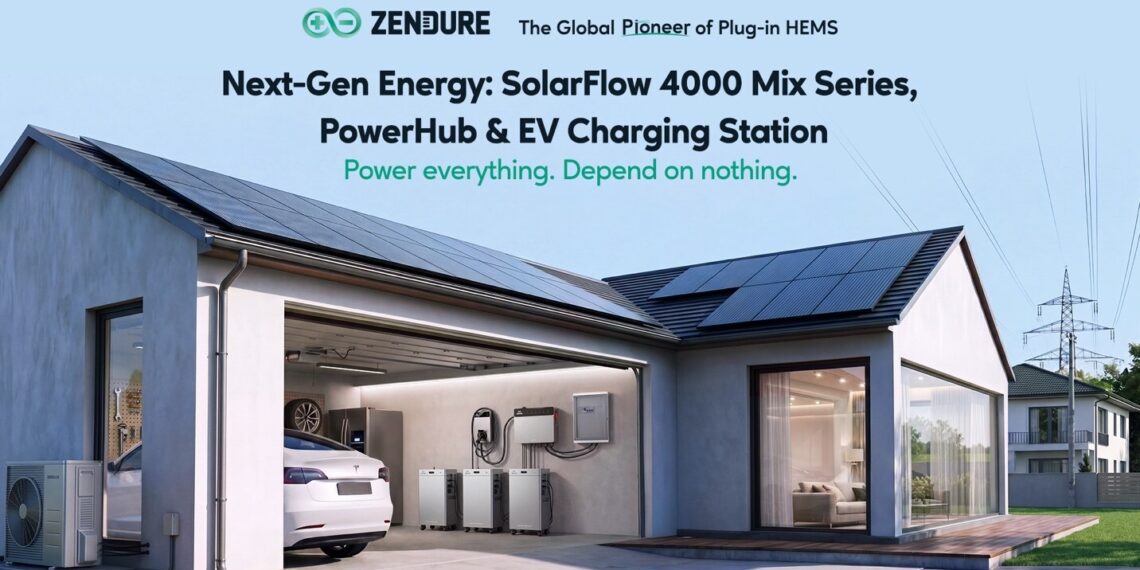 Zendure Launches PowerHub, Europe’s First Plug-In HEMS Hub That Turns Any Solar Home Into a Whole-Home Energy Ecosystem