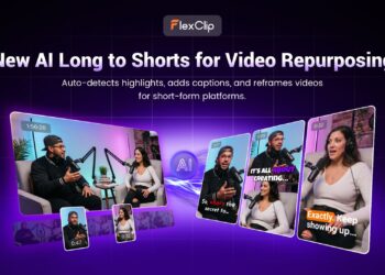 FlexClip Unveils AI Long to Shorts, Helping Creators Repurpose Long Videos into Viral-Ready Clips