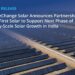 GameChange Solar Announces Partnership with First Solar to Support Next Phase of Utility-Scale Solar Growth in India