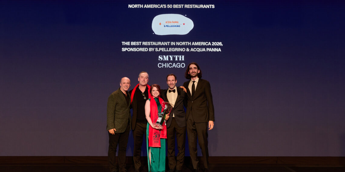 SMYTH IN CHICAGO IS NAMED NO.1 IN THE LIST OF NORTH AMERICA’S 50 BEST RESTAURANTS 2026