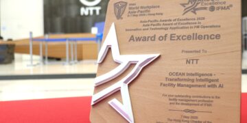 NTT Com Asia’s OCEAN Intelligence™ Recognized with IFMA Asia Pacific Award of Excellence for Pioneering AI-Driven Facility Management