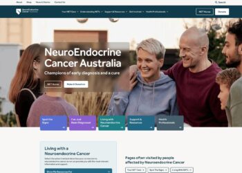 NeuroEndocrine Cancer Australia unveils new website and digital lifeline