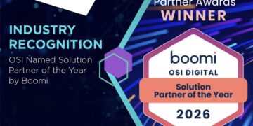 OSI Digital Recognized as a Winner of Boomi FY26 Global Partner of the Year Awards