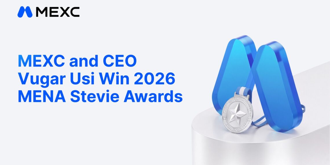 MEXC and CEO Vugar Usi Win Four Awards at the 2026 MENA Stevie Awards